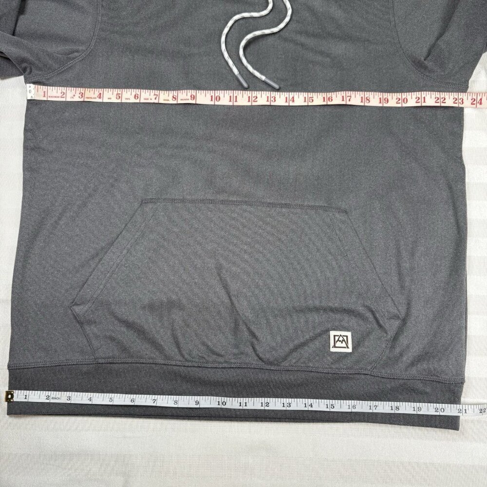 Avalanche Outdoor Supply Company Charcoal Gray Pullover Hoodie Large - Picture 4 of 11